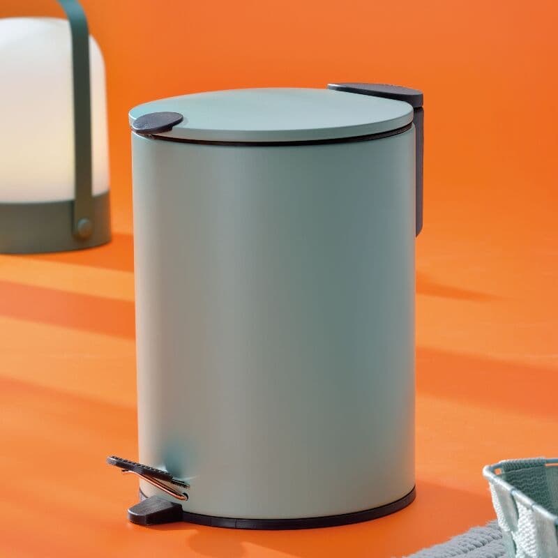 KELA Кош за отпадъци с педал “Mats“ – светло сив – 5л.