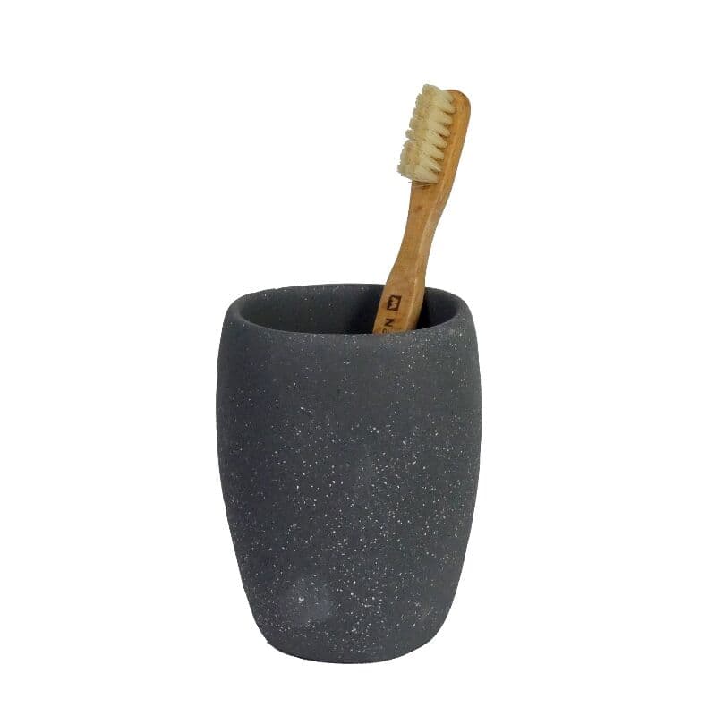 KELA Поставка/Чаша за четки за зъби “Roda“ – сива