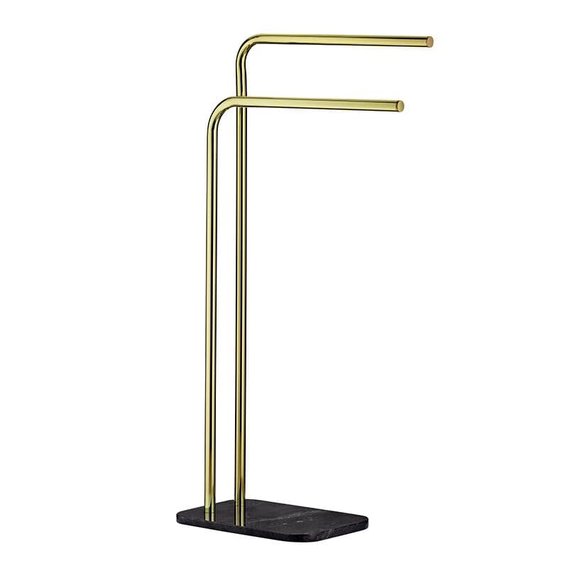 KELA Стояща закачалка за кърпи “Liron“ - черен мрамор