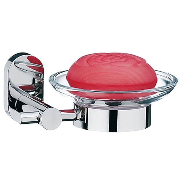 KELA Сапунерка за стенен монтаж “Lucido“ – неръждаема стомана