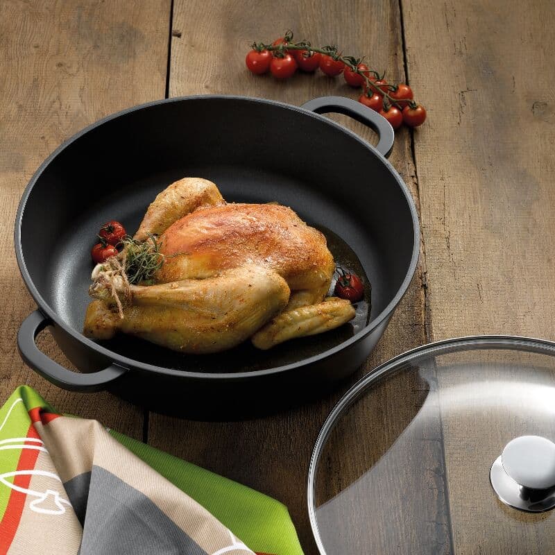 KELA Плитка тенджера с капак “Kerros“ – Ø 36 см – 7 л.