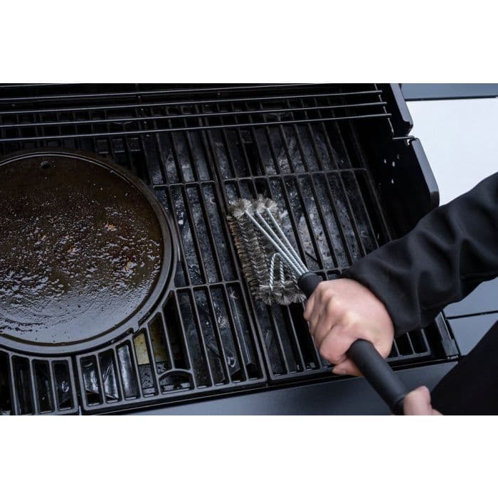 MUSTANG Тройна четка за почистване BBQ – 46 см.