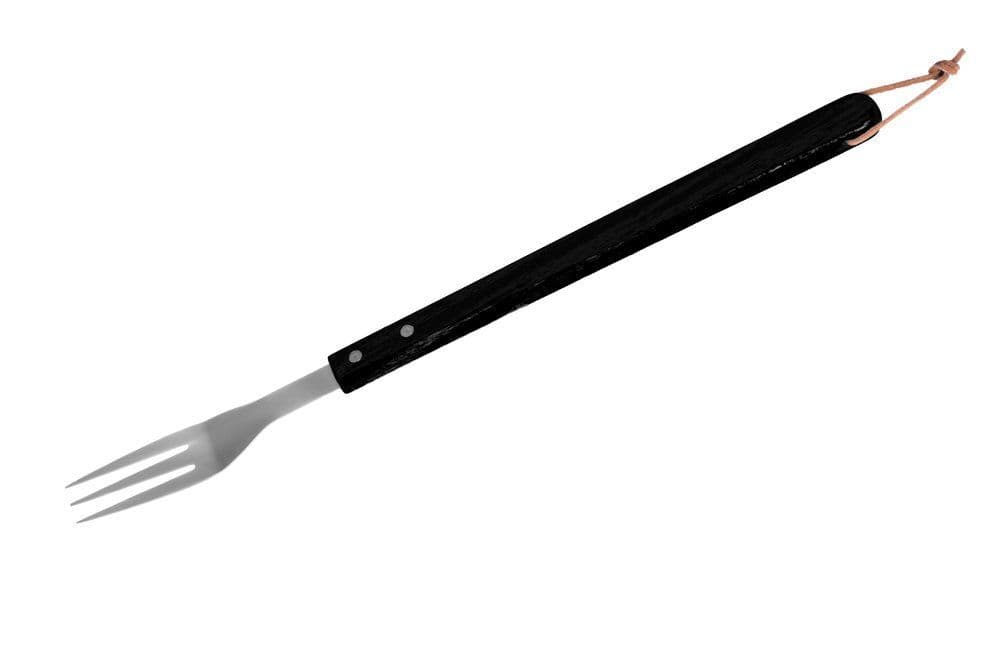 MUSTANG Вилица за BBQ с дървена дръжка – 42 см.