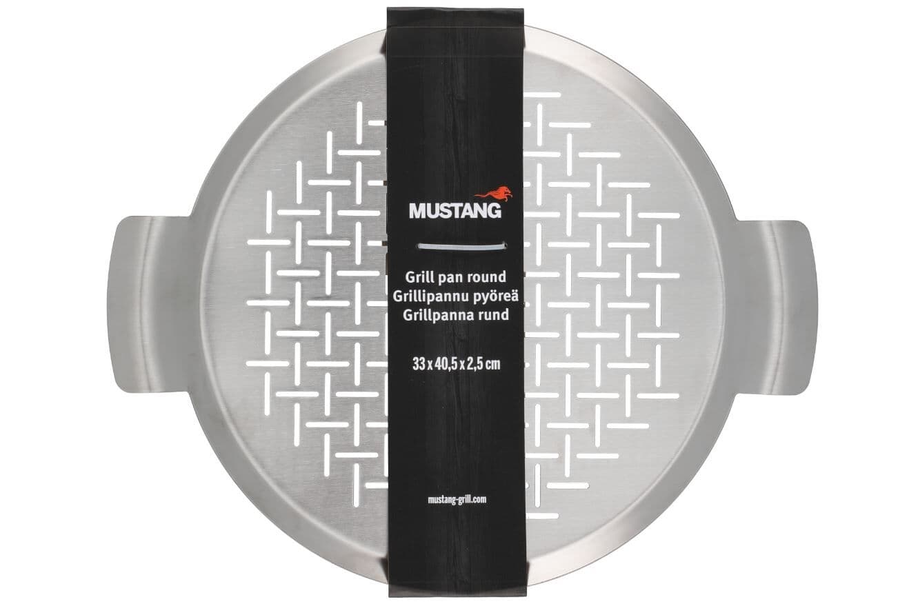 MUSTANG Перфорирана грил тава кръгла – Ø 34 см.