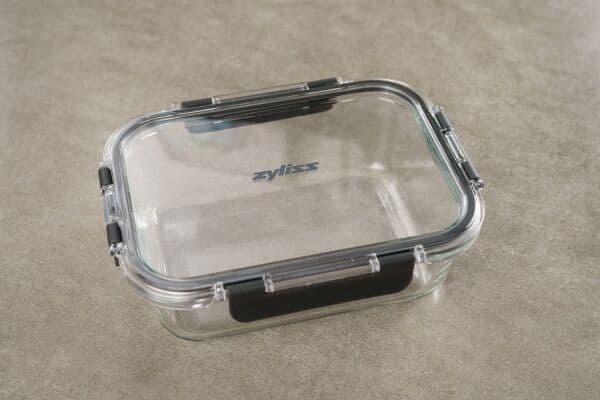 ZYLISS Комплект от 4 бр. стъклени кутии за храна с херметическо затваряне – различни размери