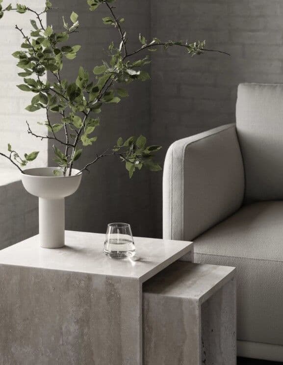 BLOMUS Ваза икебана MIYABI – цвят бежов (Moonbeam)