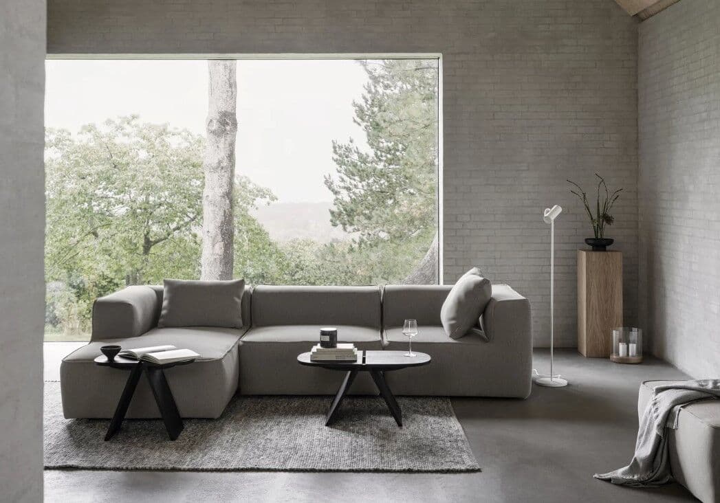 BLOMUS Ваза икебана MIYABI, ниска – цвят черен