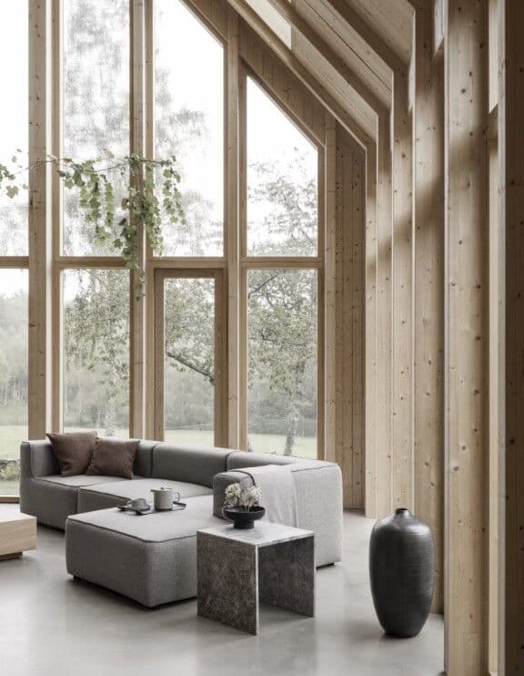 BLOMUS Ваза икебана MIYABI, ниска – цвят черен