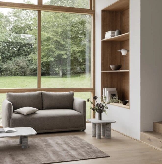 BLOMUS Стоманена ваза MIYABI – цвят “Burned metal“