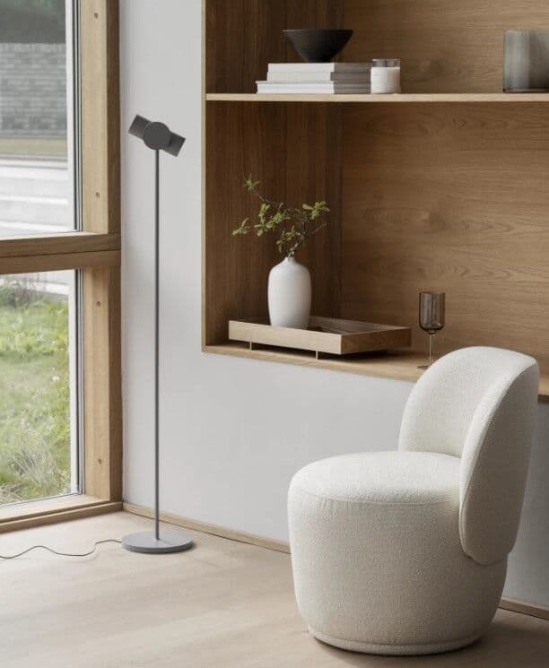 BLOMUS К-т от 4 бр чаши за вино FUUMI, 310 мл – цвят опушено сиво (Smoke)