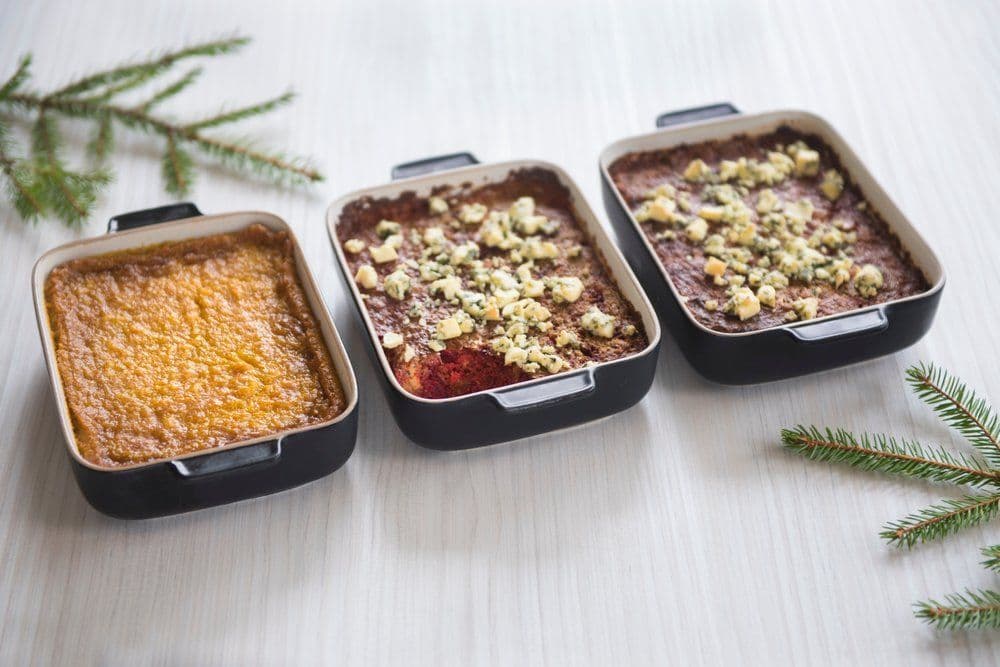 MAKU Керамична тава – черна 3 л, 35 х 22 см.