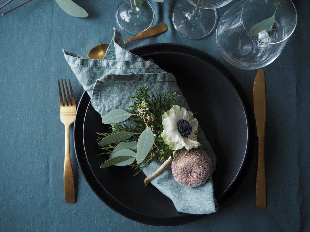 MAKU Дълбока чиния Robuste Ø 21 см. – черен мат с повърхност стил чугун