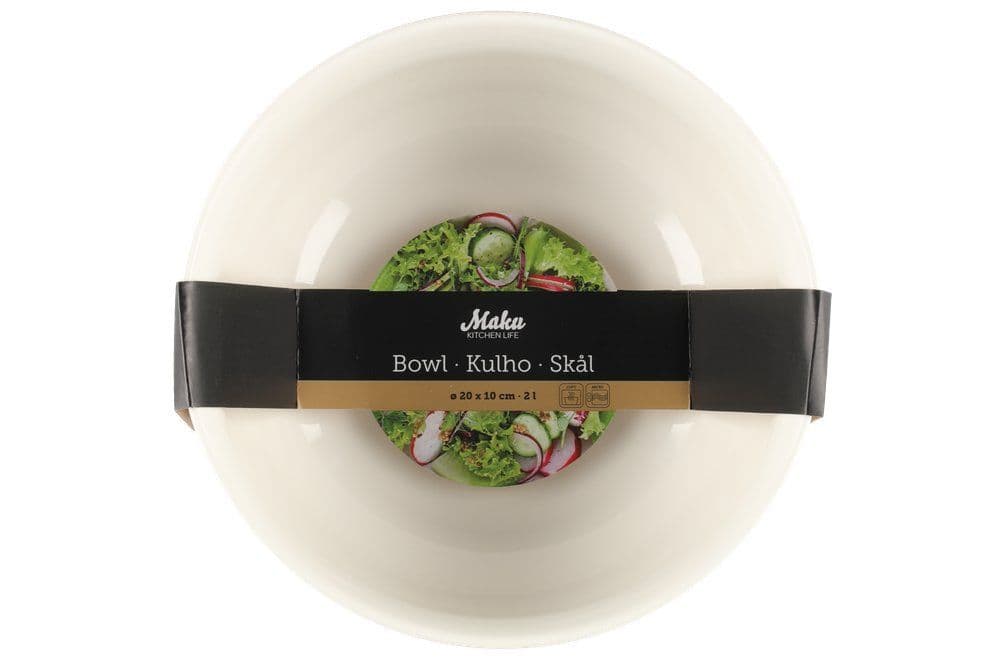 MAKU Порцеланова купа за салата  2 л,  Ø 20 см.