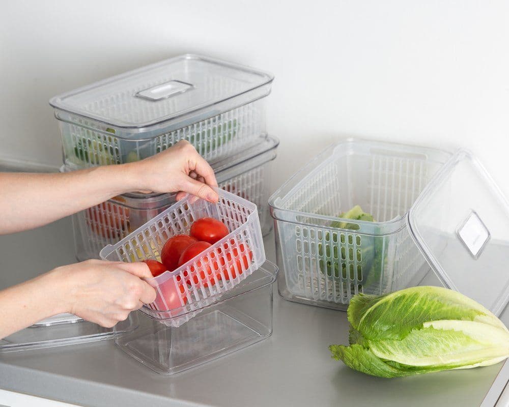 MAKU Кутия за съхранение с кошница Fresh Keeper 5,6 л.