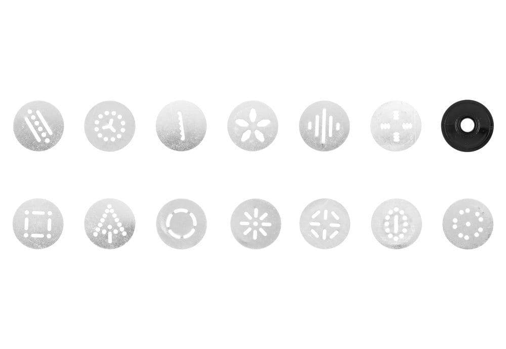 MAKU Сладкарски шприц с 8 накрайника и 13 форми