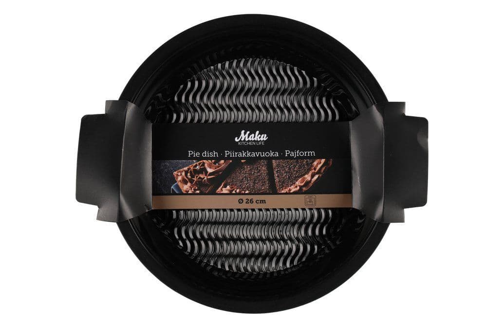 MAKU Кръгла силиконова форма със стоманен ръб