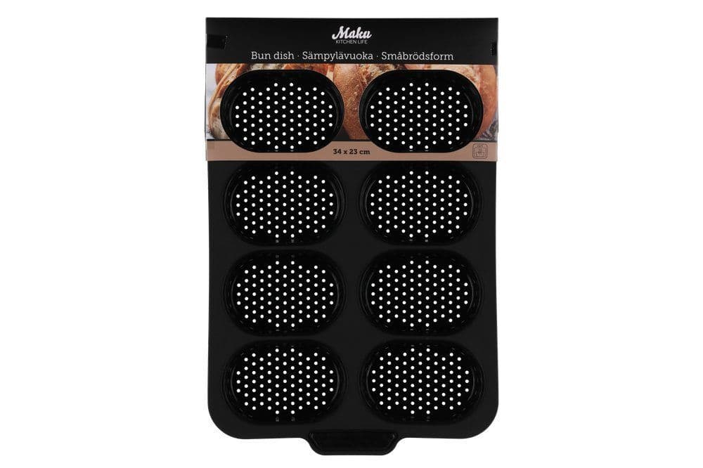 MAKU Силиконова форма за питки със стоманен ръб