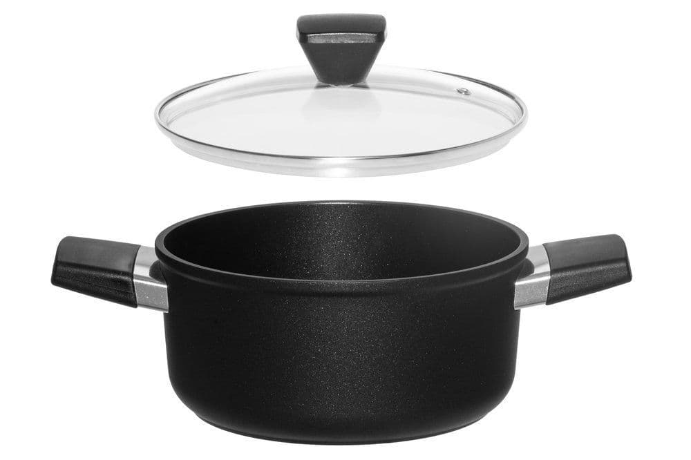 MAKU Тенджера със стъклен капак „Graphene„ – Ø 20 см.