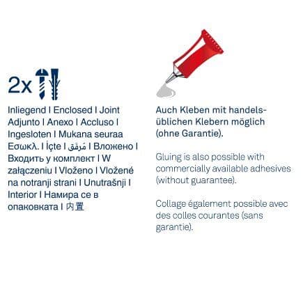 KELA Четка за тоалетна за стенен монтаж “Alessio“ – черна