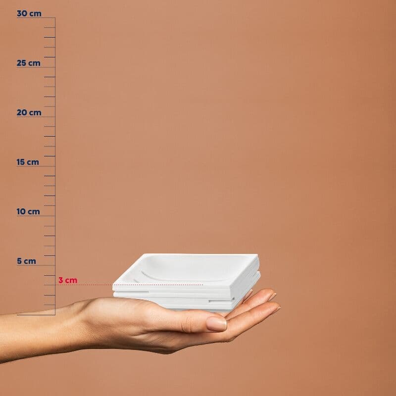 KELA Сапунерка “Posidon“ – бяла