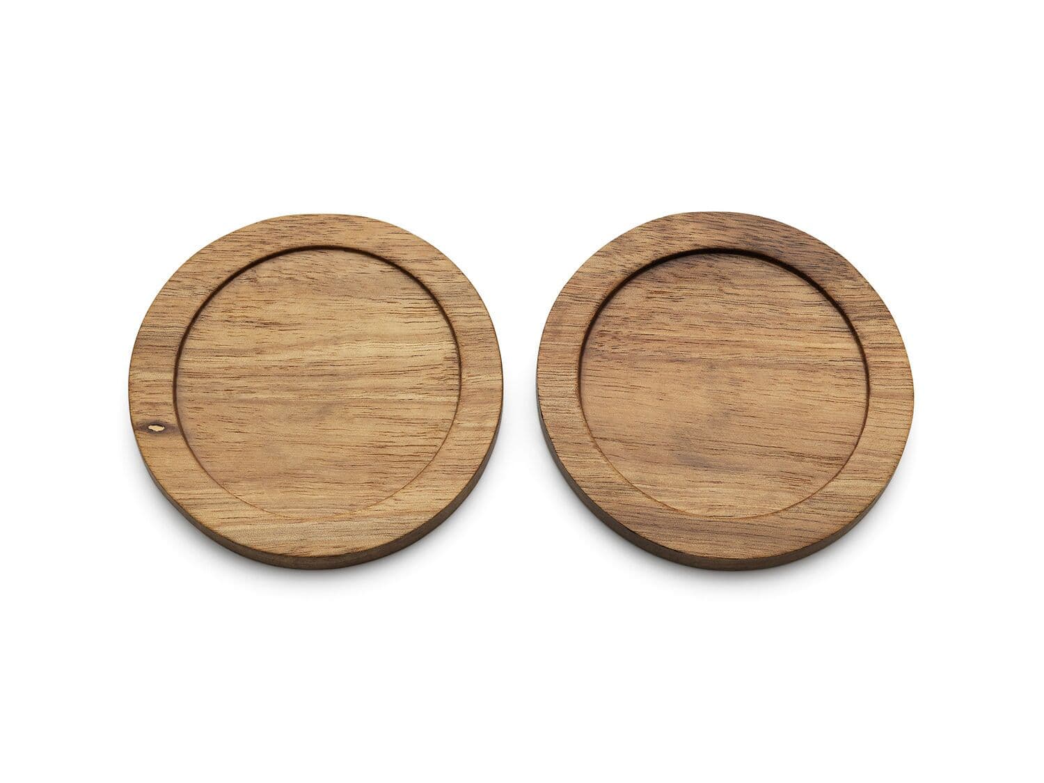 BREDEMEIJER Сет от 2 керамични чаши за чай/кафе с бамбукови подложки “Umea“ – сиви – 200 мл.