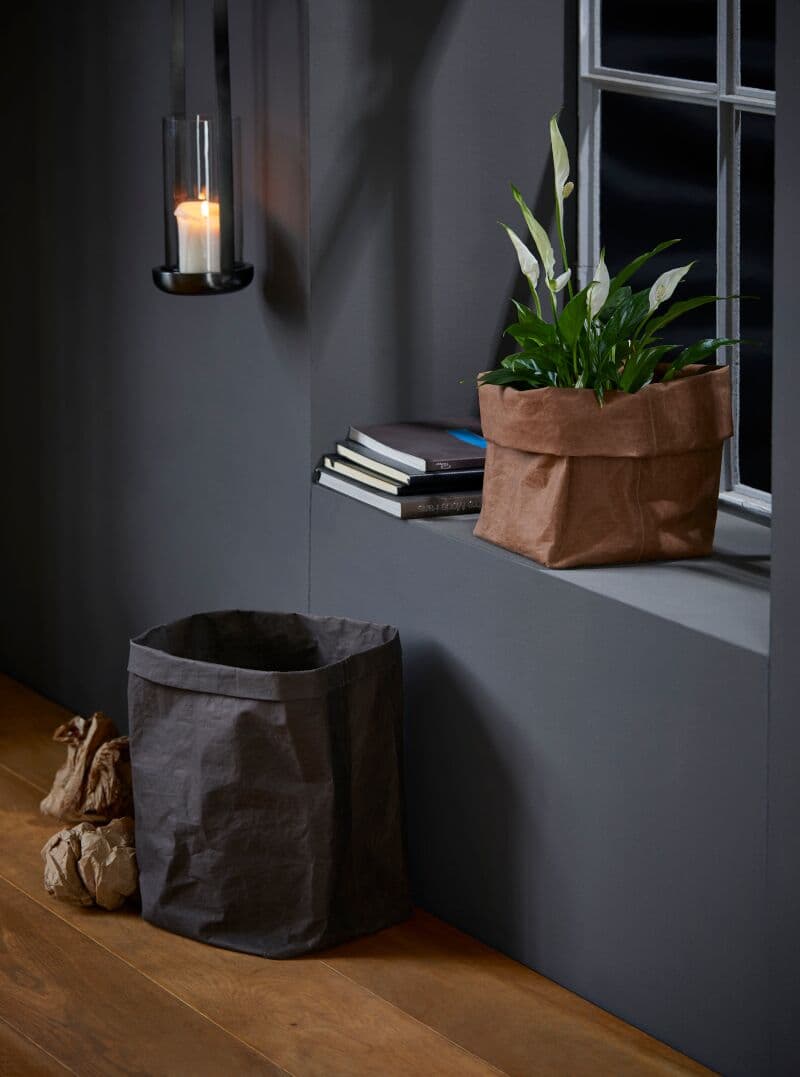 PHILIPPI Мултифункционален панер от рециклирана кожа “TODO“ – висок – цвят син