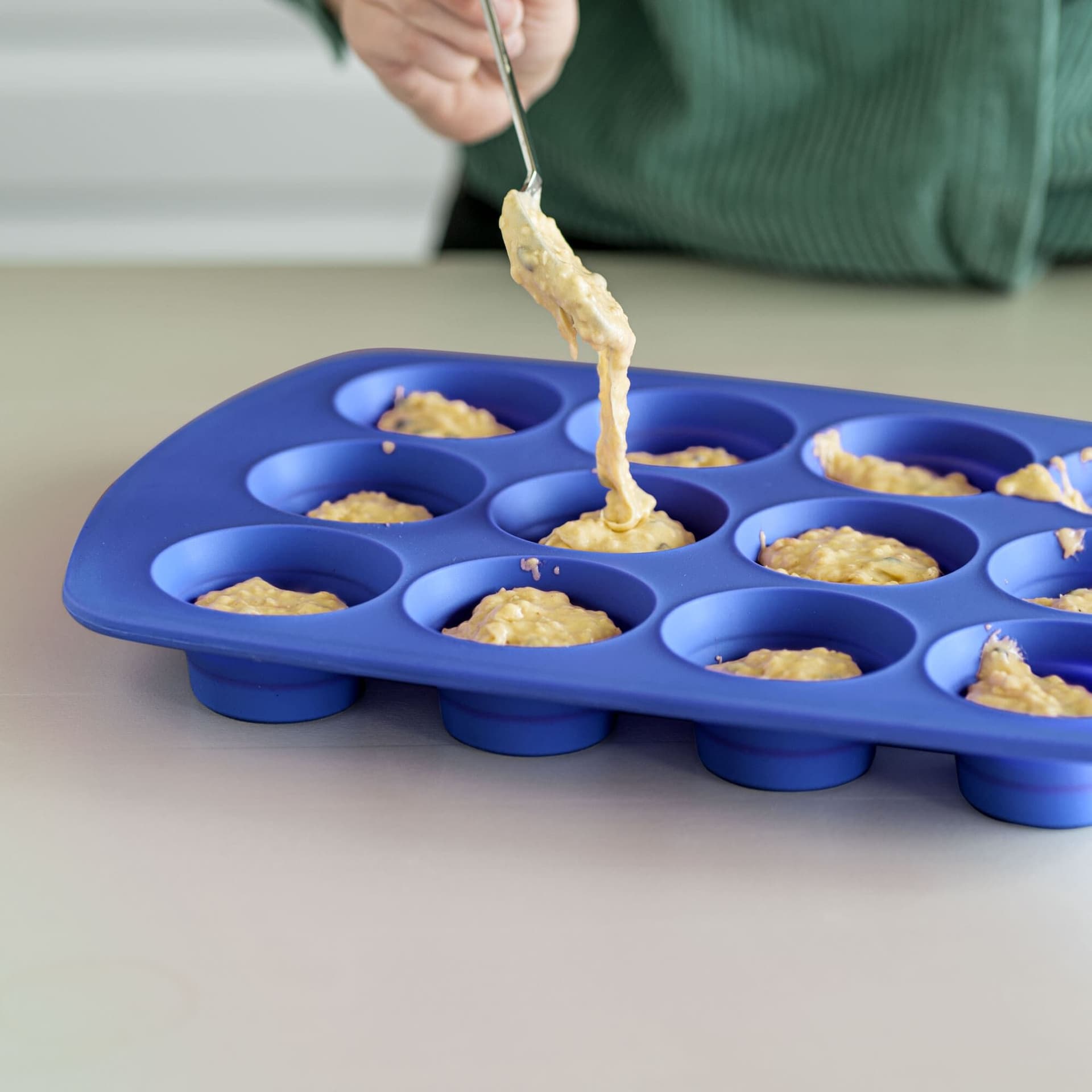 COOX Форма за 12 бр. мъфини – синя