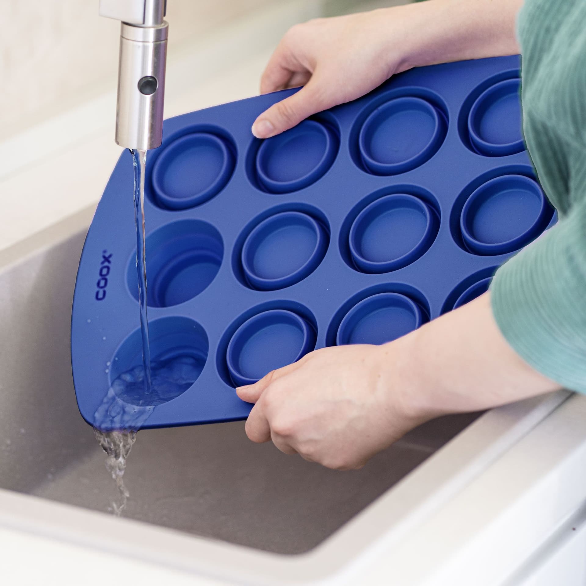 COOX Форма за 12 бр. мъфини – синя