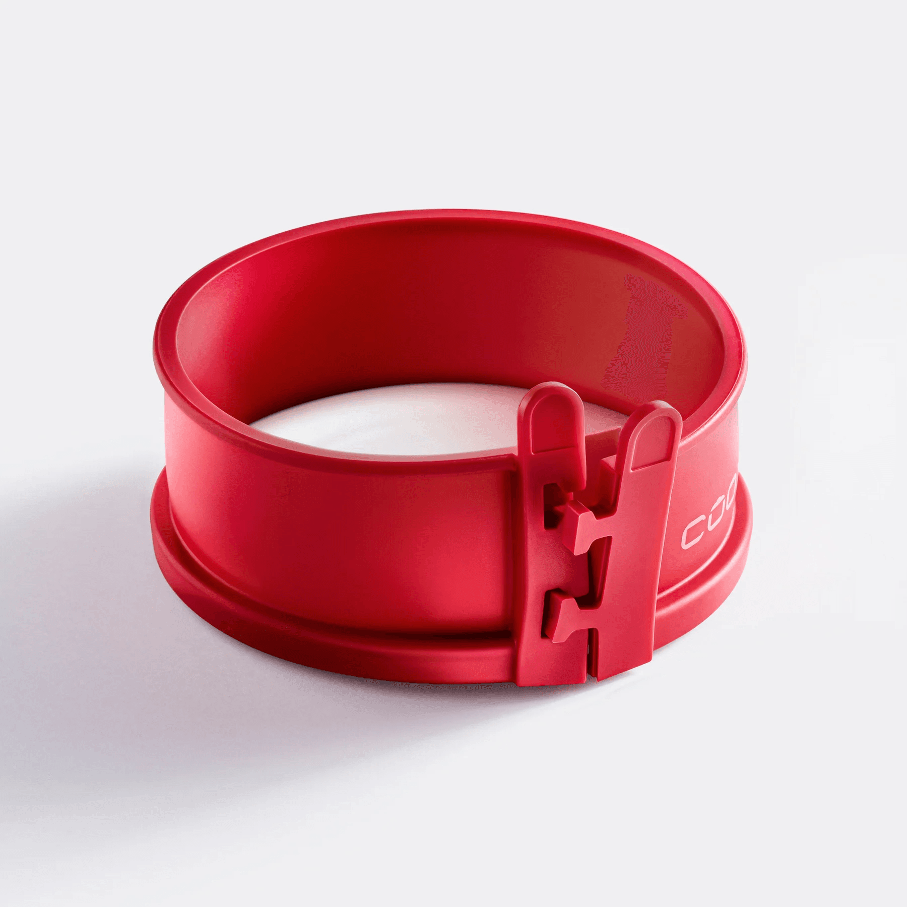 COOX Силиконова форма с порцеланова основа Ø 12 - червена