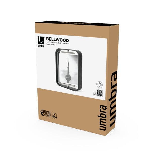 UMBRA Рамка за снимки “BELLWOOD“ – цвят черен – 13х18см