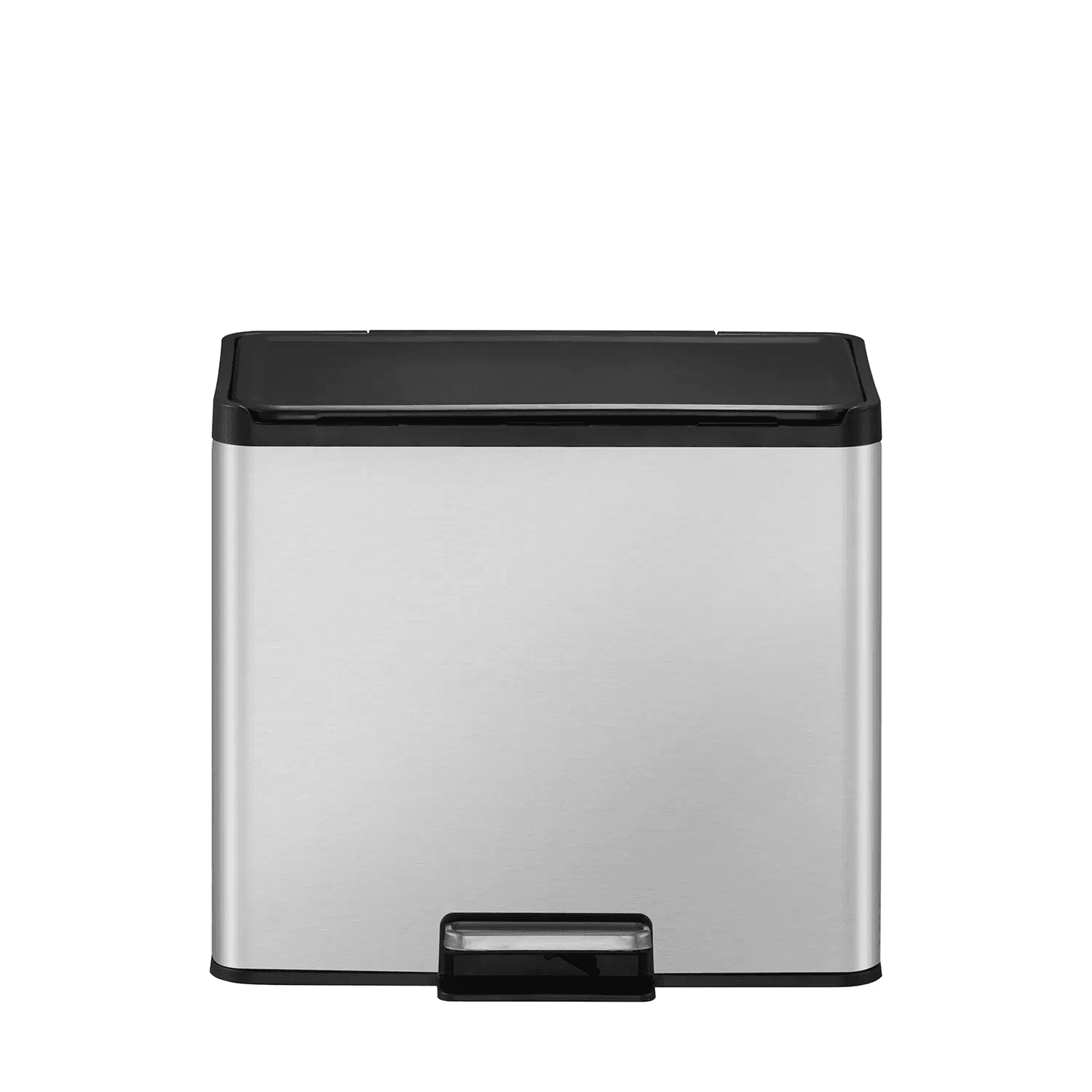 EKO Кош за разделно събиране на отпадъци с педал “ESSENTIAL II“ – матиран – 3 х 9 л.