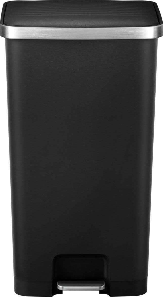 EKO Кош за отпадъци с педал “HANA II“ – черен – 90 л.