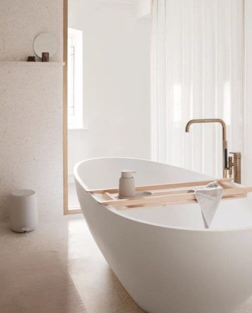 BLOMUS Кош за баня “SONO“ – цвят светло сив (Micro Chip) – 5л