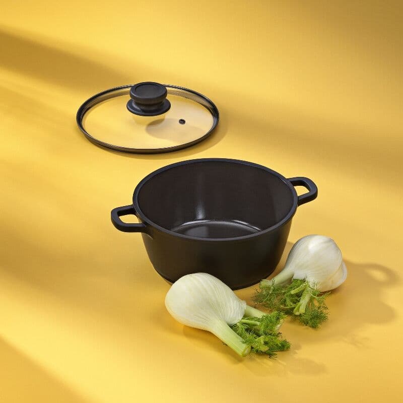 KELA Тенджера с керамично покритие с капак “Atura“ – Ø 20 см.