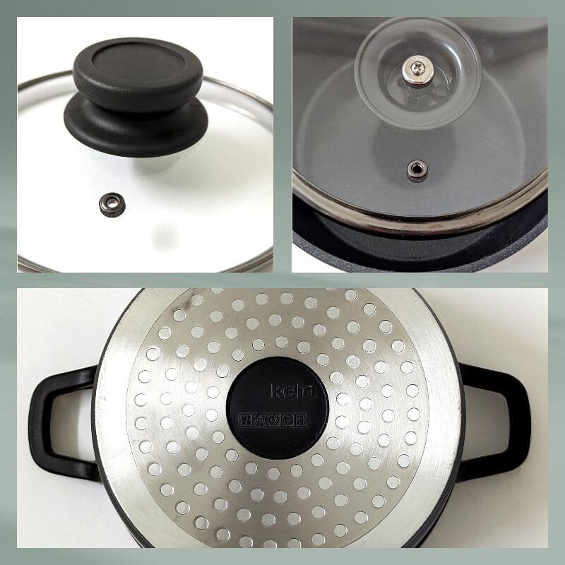 KELA Тенджера с керамично покритие с капак “Atura“ – Ø 20 см.