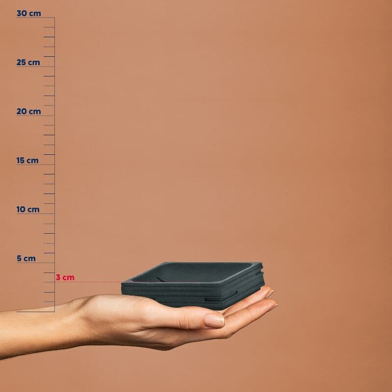 KELA Сапунерка “Posidon“ – черна