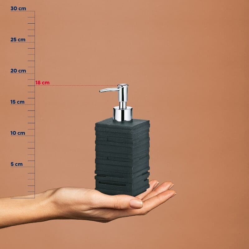 KELA Диспенсър за течен сапун “Posidon“ – черен