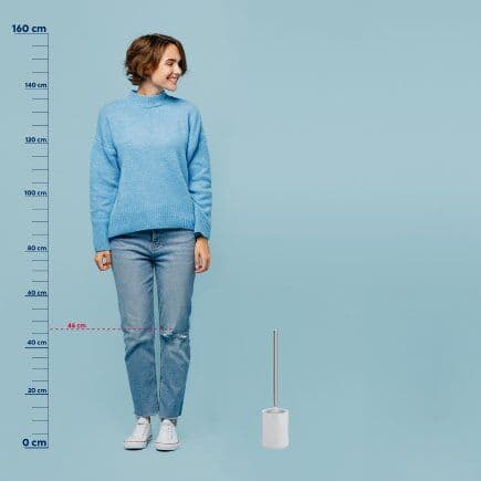 KELA Четка за тоалетна “Isabella“ – бяла