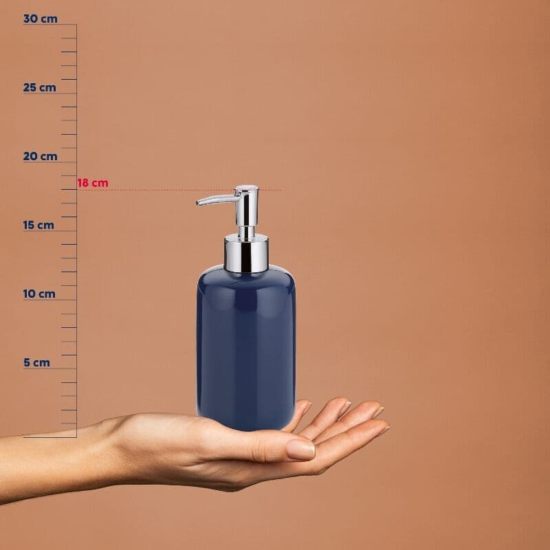 KELA Диспенсър за течен сапун “Isabella“ – цвят индиго