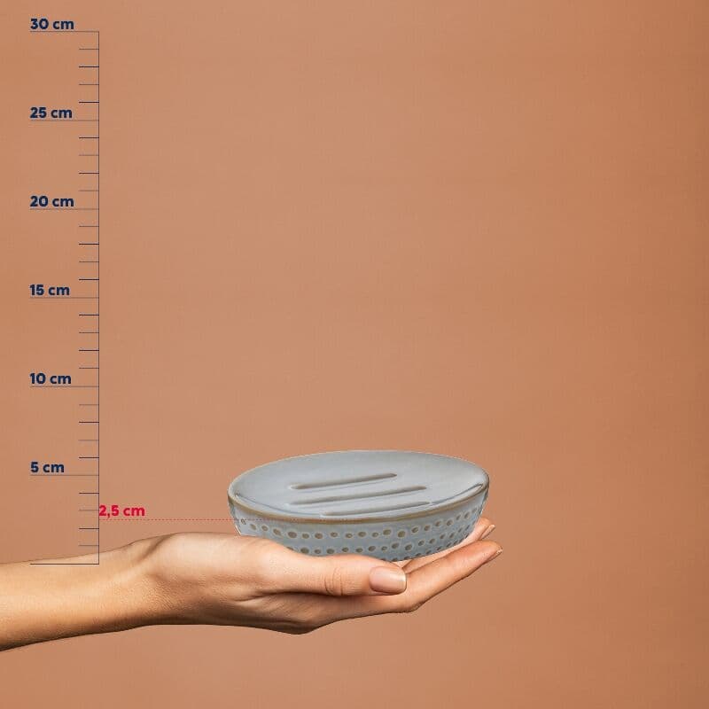 KELA Сапунерка “Dots“ – сива