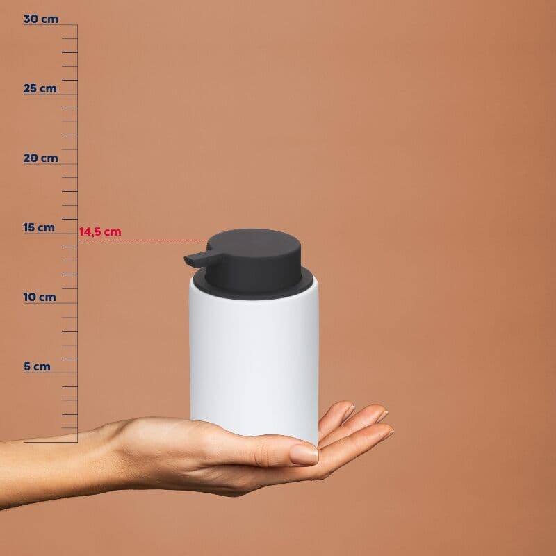 KELA Диспенсър за течен сапун “Sana“ – бял – 300 мл.