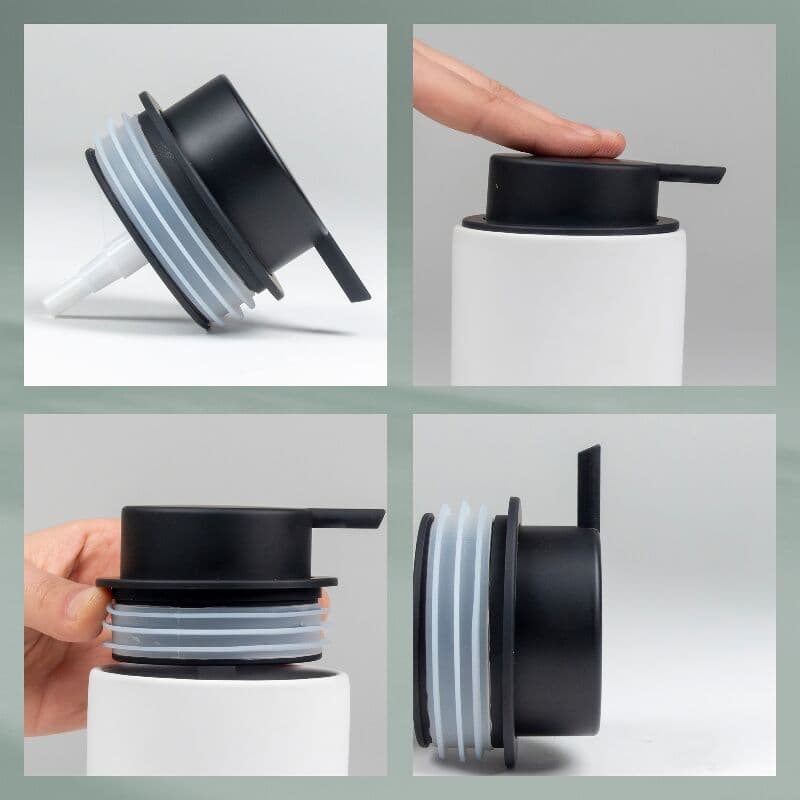 KELA Диспенсър за течен сапун “Sana“ – бял – 300 мл.