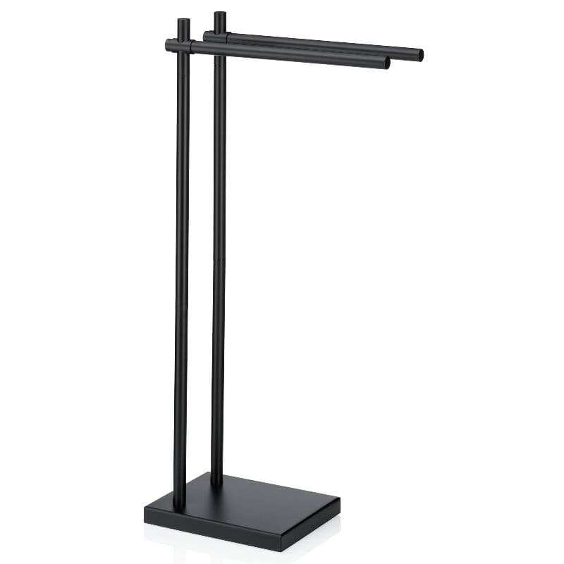 KELA Стояща закачалка за кърпи “Devin“ – черна – свободно стояща