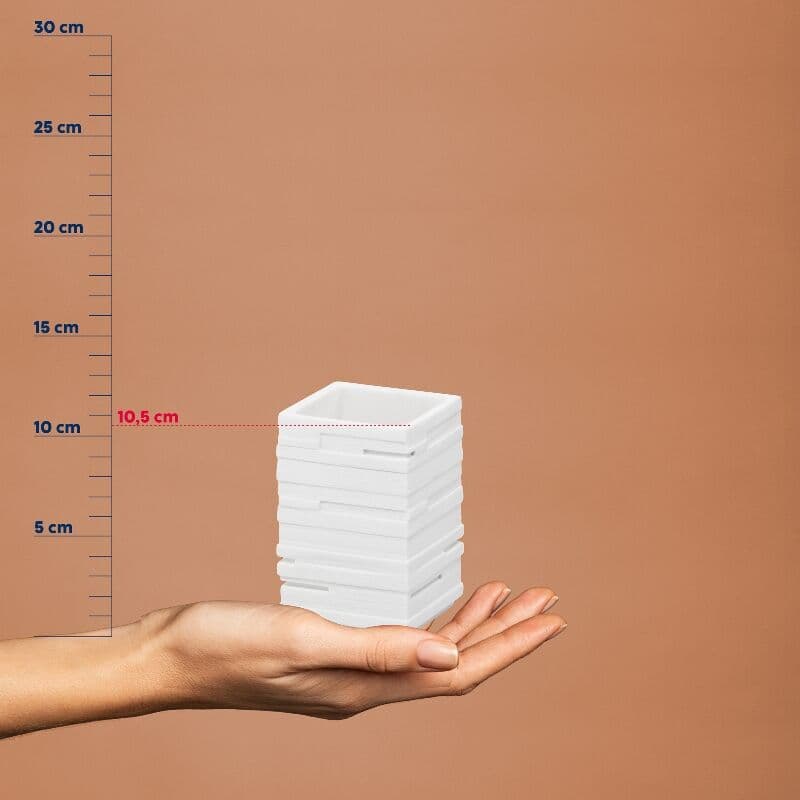 KELA Поставка за четки за зъби “Posidon“ – бяла