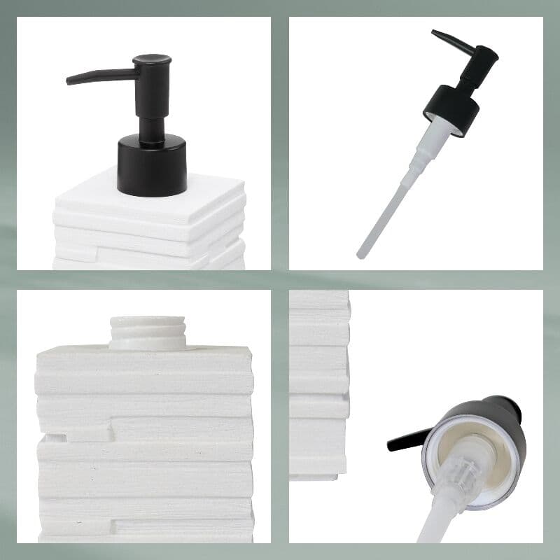 KELA Диспенсър за течен сапун “Posidon“ – бял