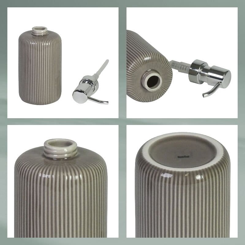 KELA Диспенсър за течен сапун “Ava“ – сив – 350 мл.