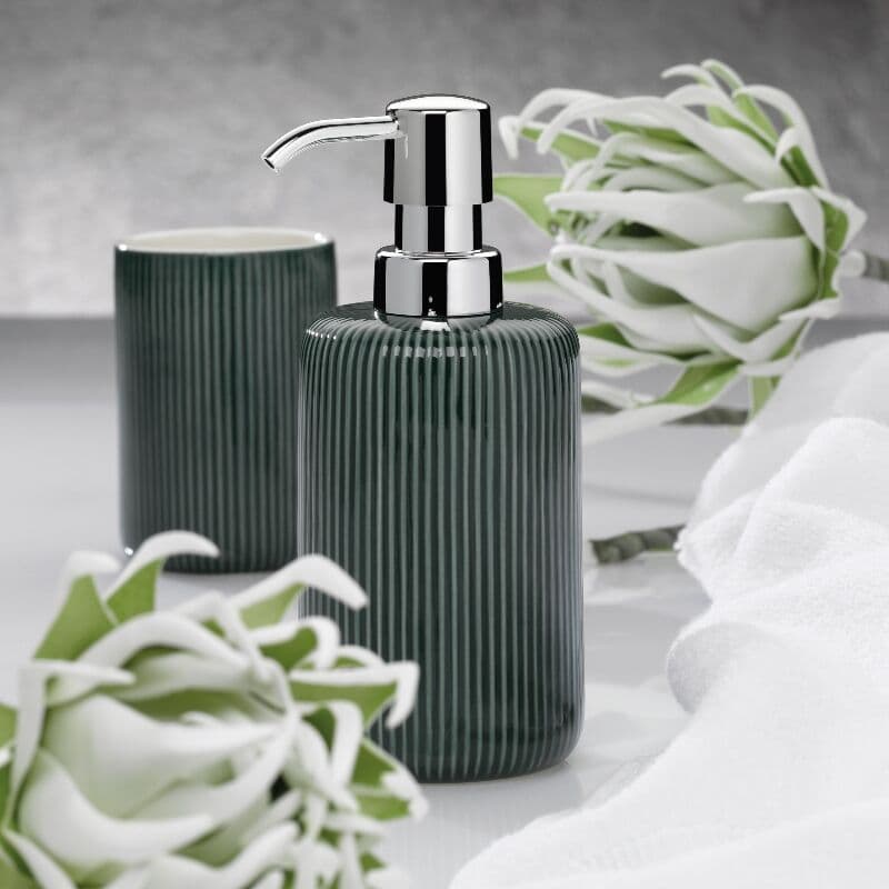 KELA Диспенсър за течен сапун “Ava“ – син – 350 мл.