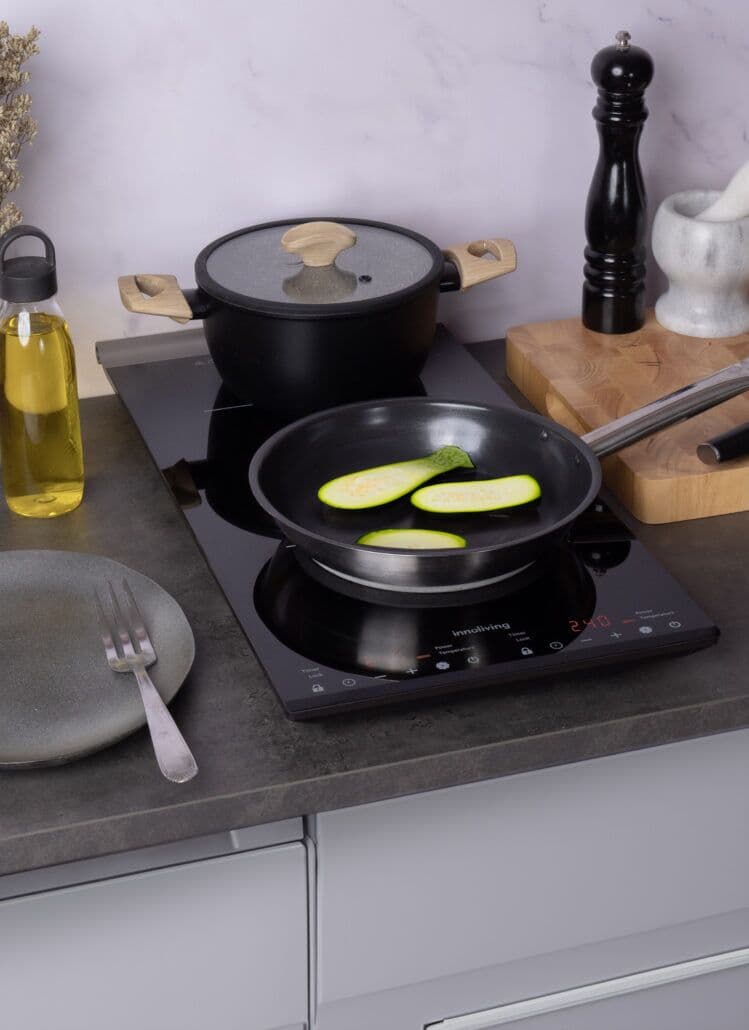 INNOLIVING Двоен индукционен котлон – 3100W