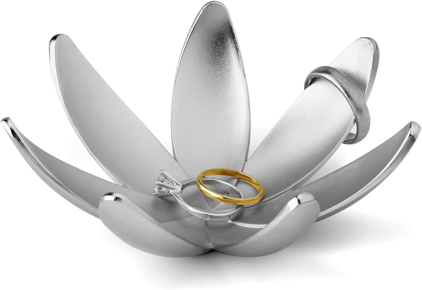 UMBRA Поставка за пръстени “MAGNOLIA“ – цвят хром