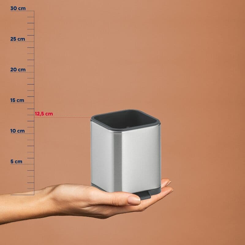 KELA Стоманен органайзер за прибори “Plata“ – нисък